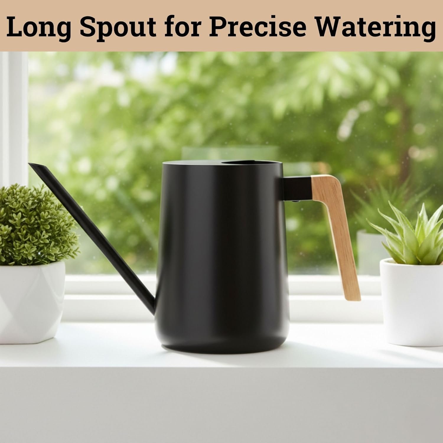Small Metal Indoor Watering Can - Image 2